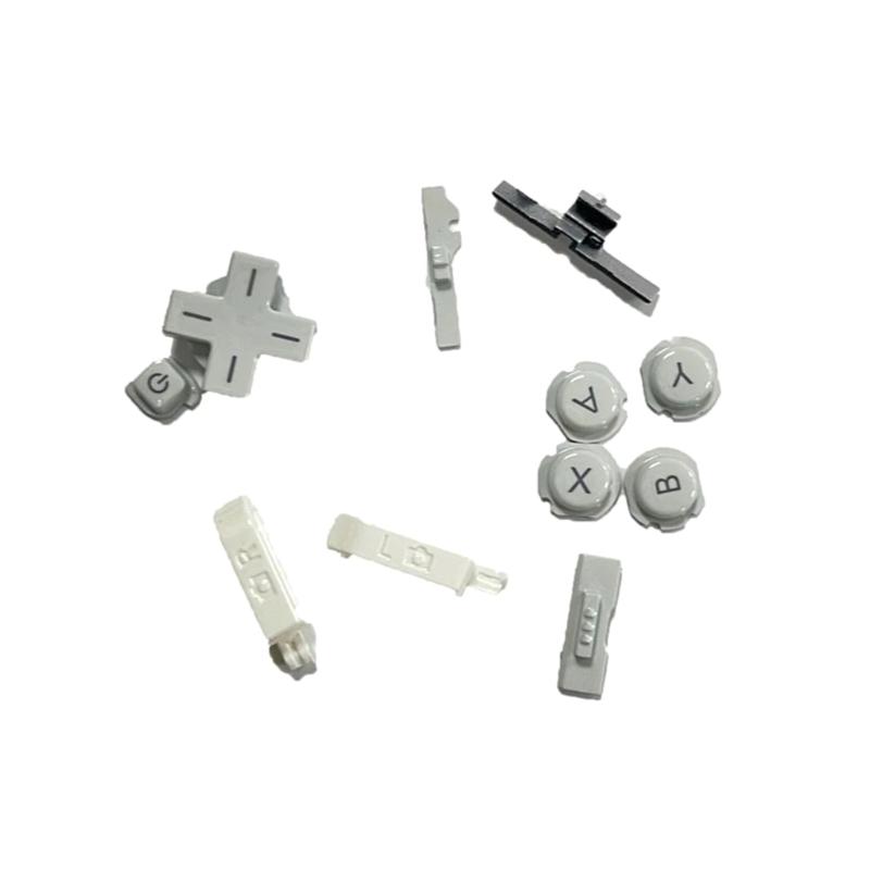 Replacement ABXY Button with Home/Start/Power-/Select Button Set for 3DS Console