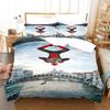Bedding Three-Piece Set 3D Digital Cartoon Animation Microfiber Duvet Set
