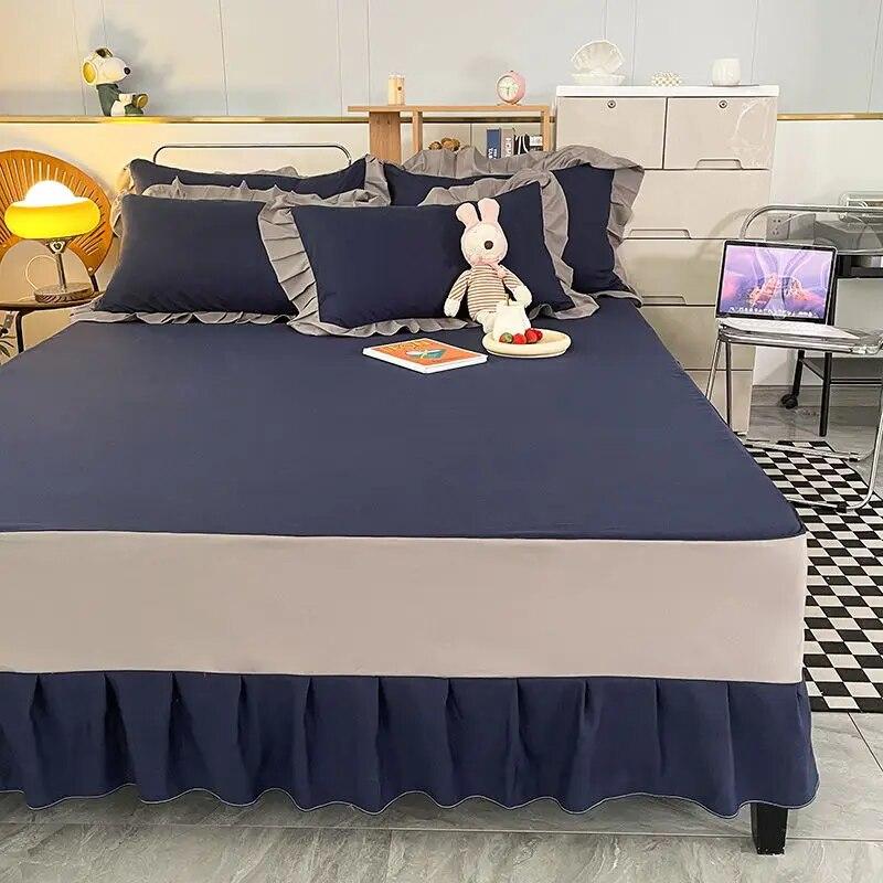 Хлопковая юбка-кровать для девочек по фен-шуй — фото 9