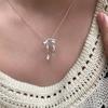 Bowknot Pendant Necklace Exquisite Clavicle Chain Fashion Elegant Necklace for Women Temperament Collar Chains Charm Jewelry