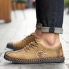 Casual Leather Shoes for Men Comfortable Large Size 47 Roman Outdoor Sneakers Male British Style Shoes Sneakers Men