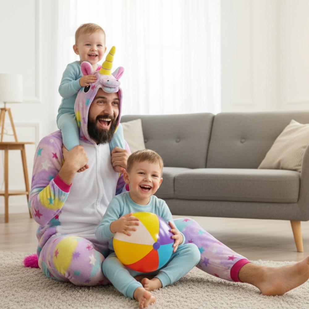 Costume, Onesie, Kigurumi, Warm One-piece Pajamas, Onesie Stars Costume - XL