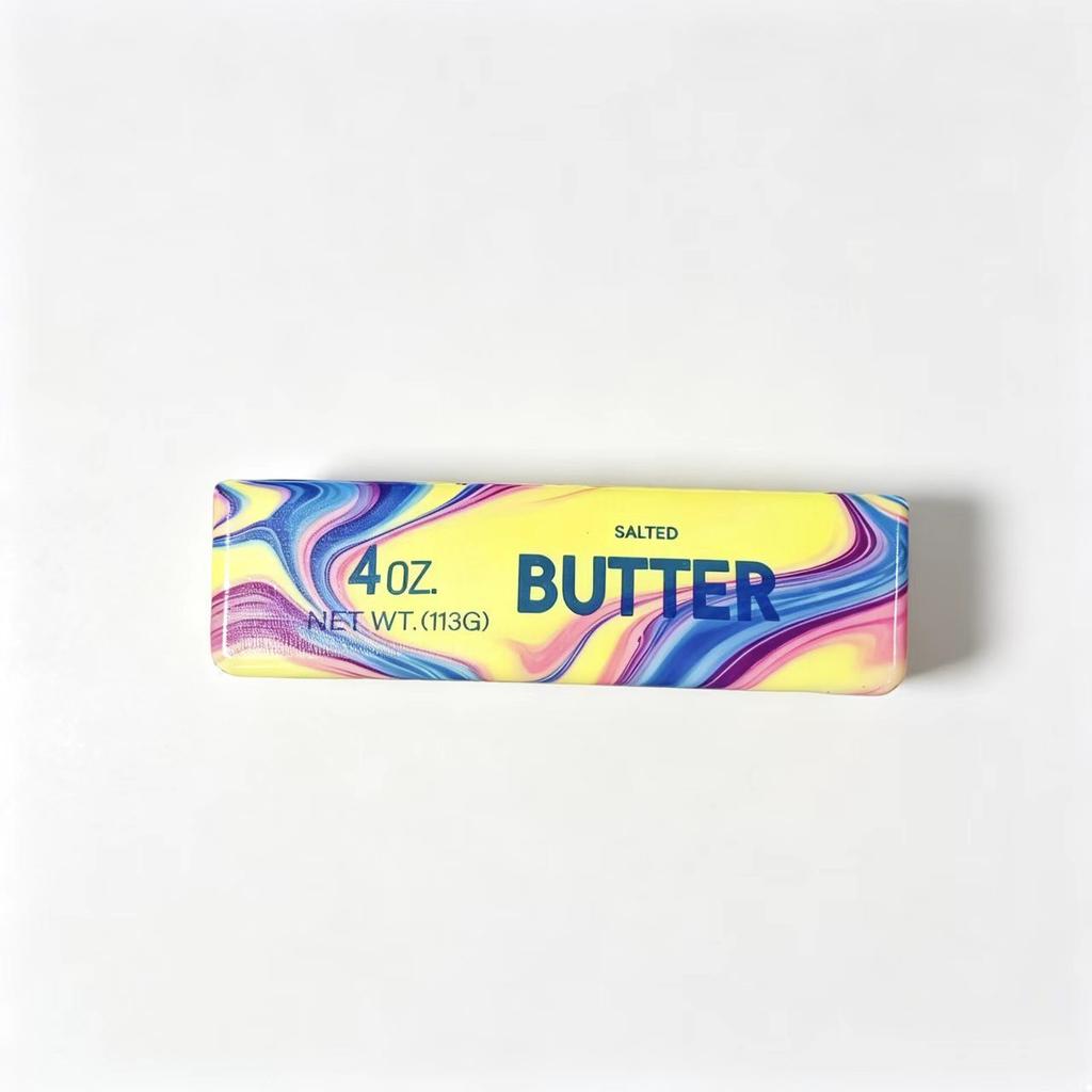 Slow Rising Butter Stick Squishy Toy Super Soft Stress Relief Fidget Sensory Squeeze for Kids Adults Office Desk