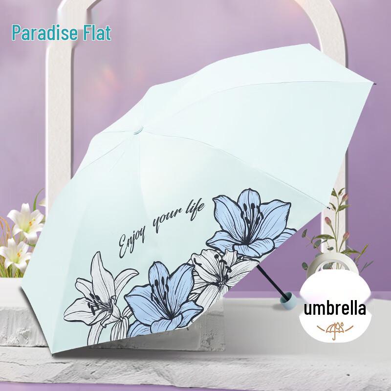 Heaven UV Protection Three-Fold Sun/Rain Umbrella