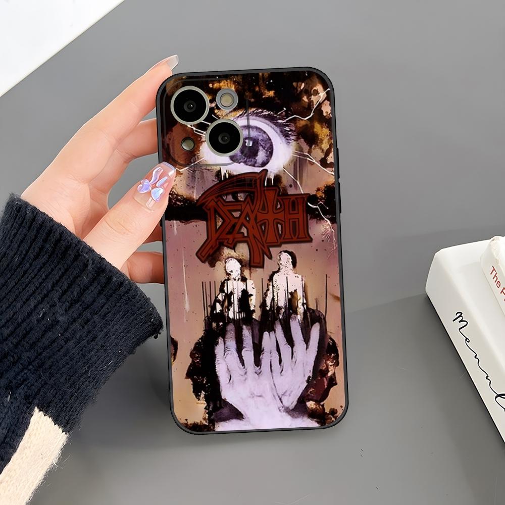 

Death Metal Band Phone Case For Iphone 17 Pro Max 16 15 14 Pro Max 13 Mini 11 12 Xr X Xs SE Plus Back Cover iPhone11 ProMax