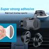 360° Mini Suction Car Mount with Extra Pad – Adjustable Holder for iPhone 14-17, Ultra Compact Dashboard Stand