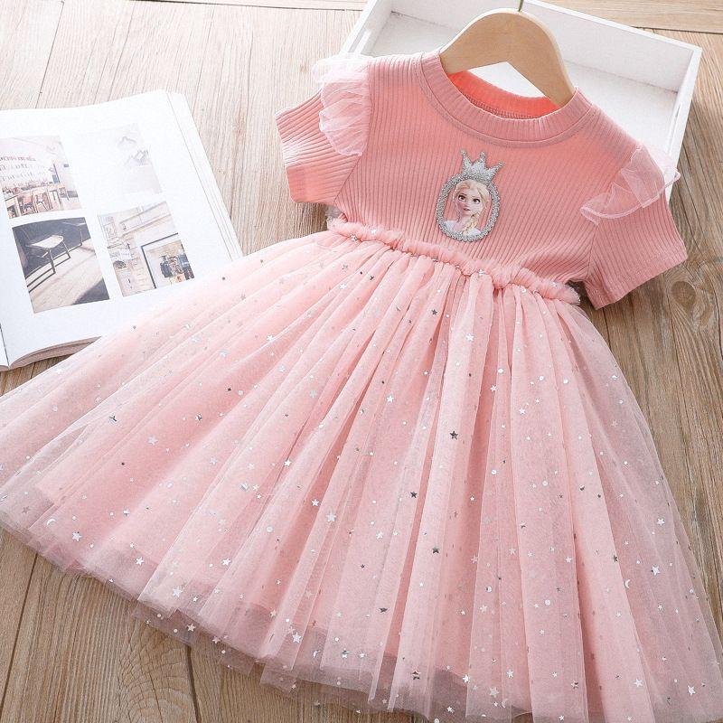 Modejurken voor meisjes: Zomer Kindertulle Prinsessenjurk