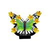 Solar Powered Solar Wall Light Butterfly Shape Outdoor Wall Decor Garden Decor Light  Garden Fence