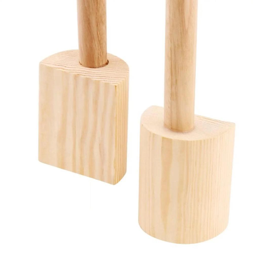 with Handle Mud Hammer Wooden Mud Molding Tool Pottery Mud Plate  Shaping Porcelain Cup