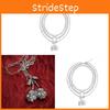 Punk Style Multilayer Skull Cherry Halsband För Kvinnor Med Zinklegering Kedja