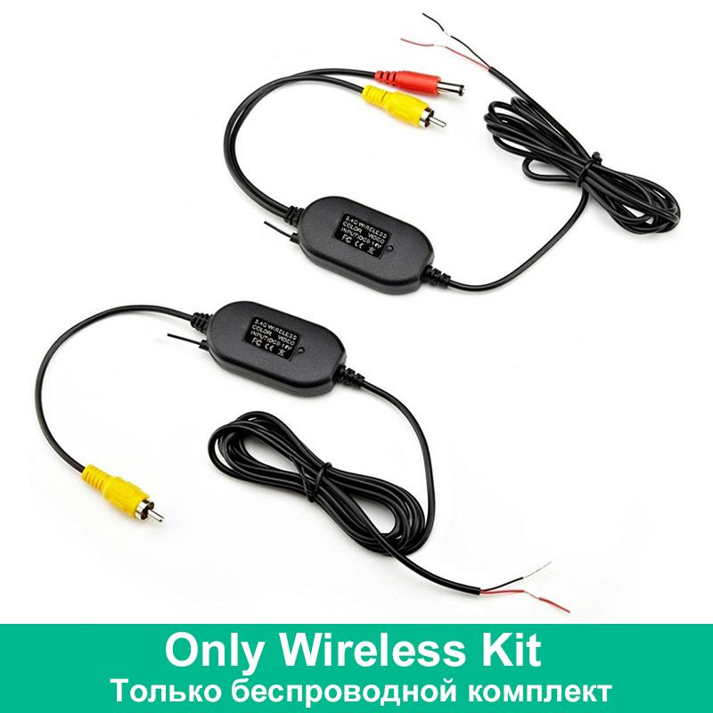 

GreenYi 3 в 1 Бездротова Система Відеоспостереження з Монітором та Камерою Заднього Виду, Складний Автомобільний Монітор для Паркування зі Камерою Заднього Виду