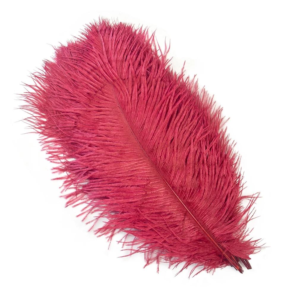 20-45Cm/8-18Palců Barevná Pštrosí Pera 10Ks/Lot Bílé Pštrosí Peří Velkoobchod Pro Svatbu Domů Váza Osvětlení Plumas Dekorace