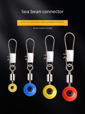 Sea Fishing Quick Pin Float Connector with Eight-Shaped Sliding Ring