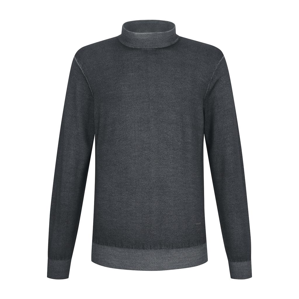 FERRAROMILANO Garment Dyed Half-Turtle Charcoal (Am0Erd35138)