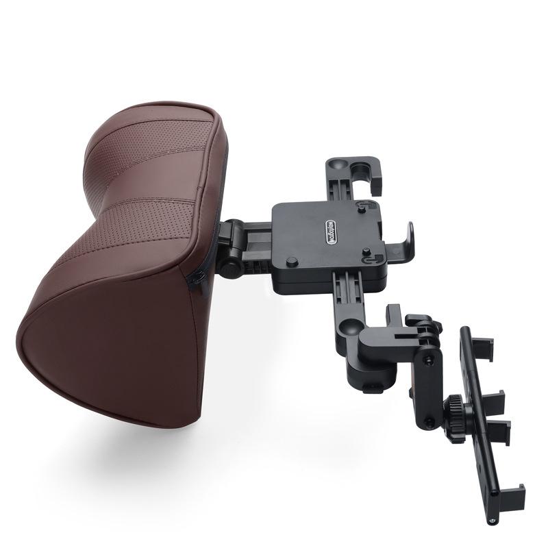 Mechanically Adjustable Universal Style Seat Headrests Car Seat Neck Protectors Relieve Head Pain Car Memory Cotton PU Headrests
