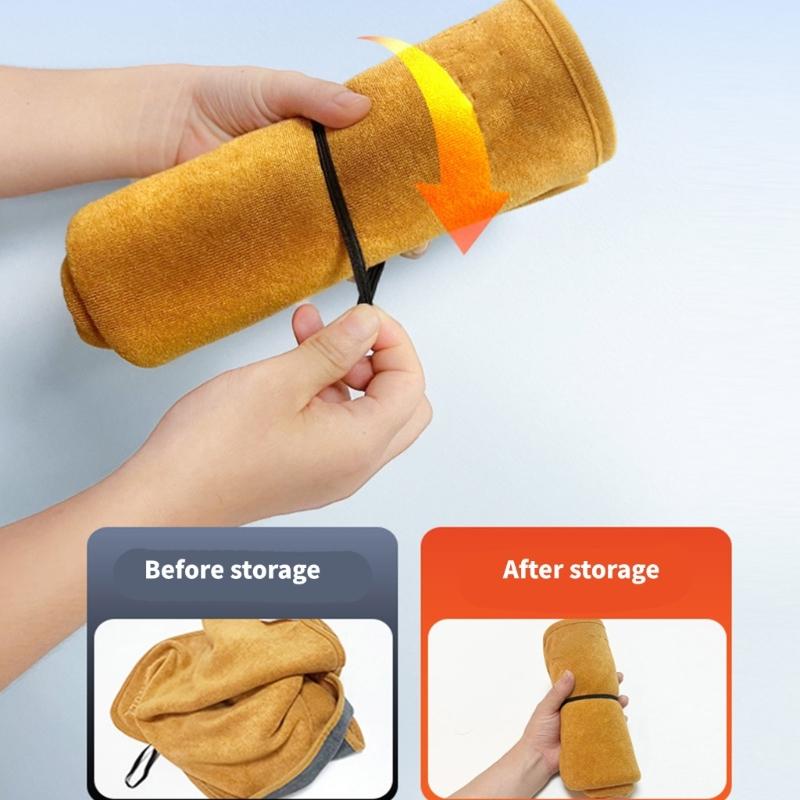 Car Detailing Cloth Multipurpose Use On Glass Leather And Dashboard Drying Cloth High Water Absorption Washing Rag