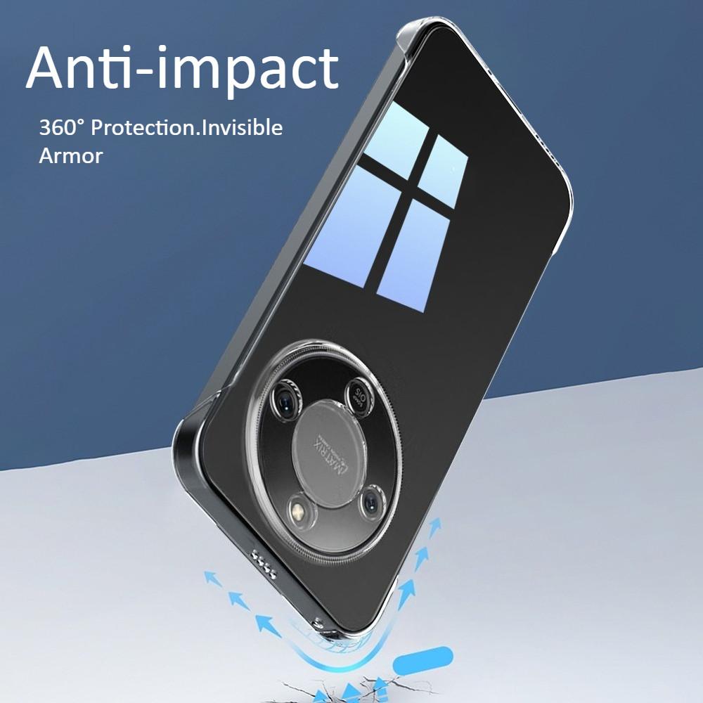 For Honor GT X70 X60 X50 X40 X30 Pro Frameless PC Phone Case X70i X60i X50i Transparent Ultra-thin Back Cover