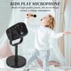 Miniature Retro Microphone Props Classic Dynamic Vocal Microphone  Live Performance