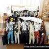 Anime Bungo Stray Dogs Bedding Set Boys Girls Twin Queen King Size Duvet Cover Pillowcase Bed boys Adult Home Textileextile