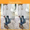 Elegant Plus Size Women Long Sleeve Loose Blouse With Baggy V Neck Tunic T Shirt