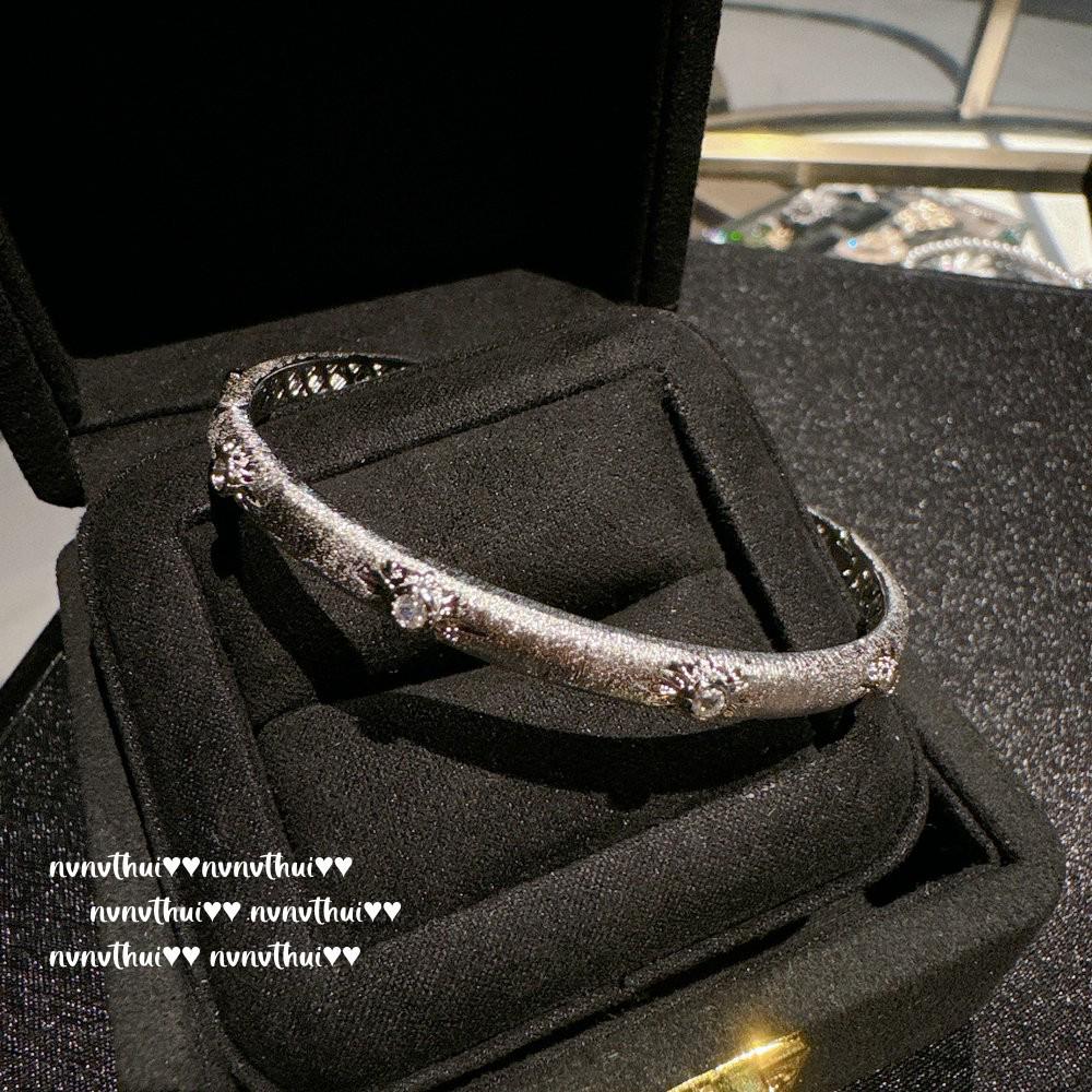 Italian Vintage Boho Gemstone Bracelet with Carved Zircon Coffee Bean Ring