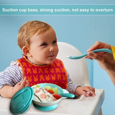 1 sada přísavky se lžičkou Ekologické bezpečné Dlouhotrvající Hladký okraj Dietní trénink Polypropylenová přísavka Mísa na příbory pro děti Zásobování domácností