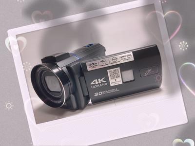 JOYEUX JOY-4KDVCAM-BK Black 4K Digital Multi-Movie Camera Set [3-inch, Touchscreen, Dedicated Recording Microphone, SD Card, Tripod Stand]