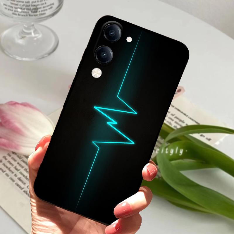 Cartoon Case For vivo Y29s Y04 4G Soft Silicone TPU Phone Protective Cover Cases For VIVO Y04 Fashion Luxury Cute Bumper Fundas