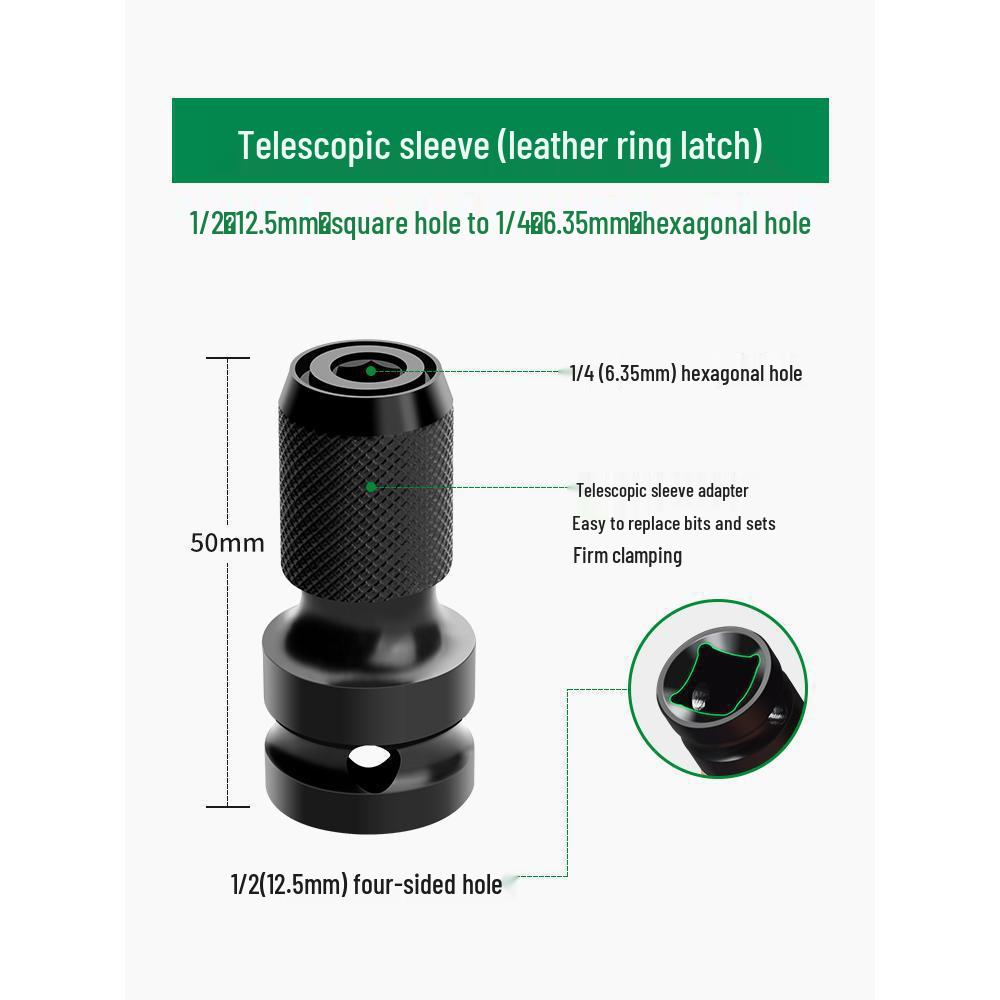 Ultra-Thin Long Thin-Wall Impact Socket Wrench for Motorcycle & Electric Vehicle Repair