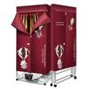 Foldable Remote-Controlled Clothes Dryer with Warm Air Blower for Home Use
