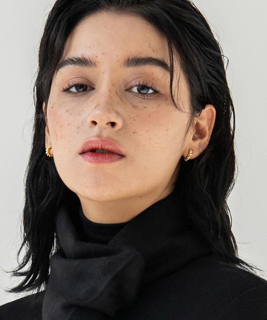 Marta Rope Earring_Gold_S