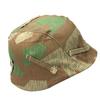 M35 Steel Helmet Cover Original Broken Camouflage Helmet Cloth M40 M42 Steel Helmet Splinter Camo Cloth Repro WWII German