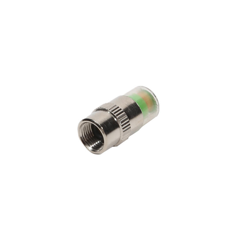 4Pcs Car Tire Pressure Monitor Valve Stem Caps Tire Pressure Monitor Sensor Indicator Set