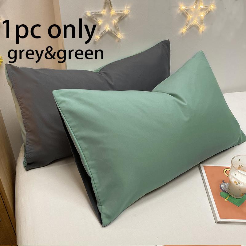 100% Cotton Brushed Pillowcase Super Soft Cozy Wrinkle And Fade Resistant With Envelope Closure