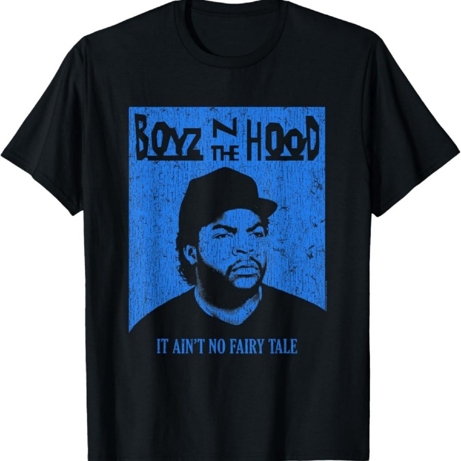 Boyz n the Hood Футболка прямоугольная синяя Doughboy S