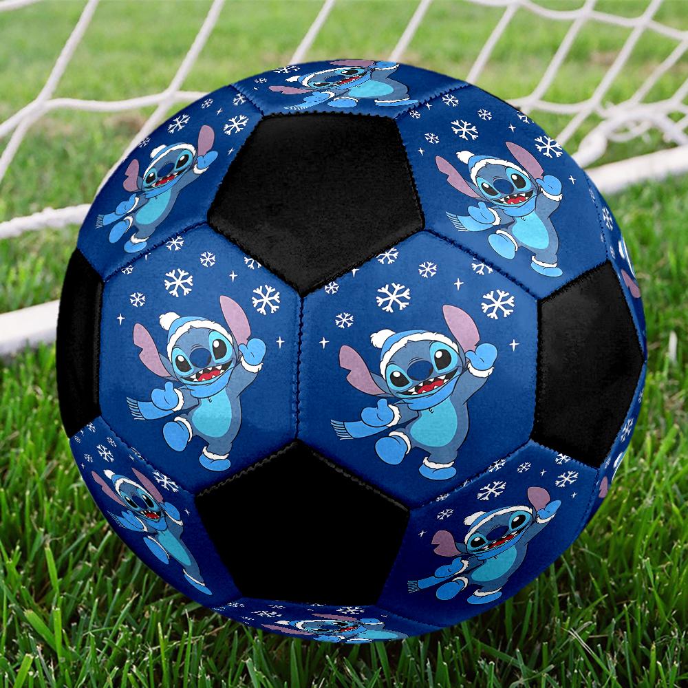 Stitch Theme Size 5 Soccer Ball, Suitable for Both Indoor and Outdoor Matches, a Gift Suitable for Everyone.