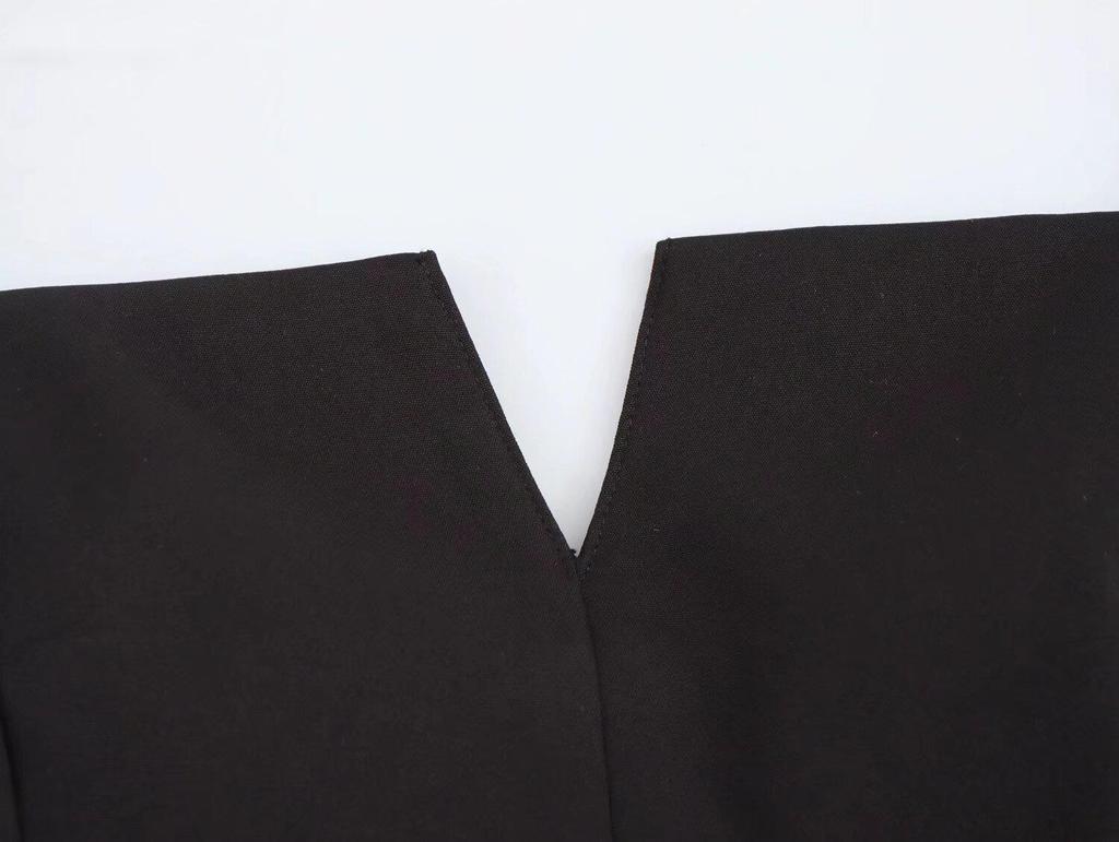 Winter 2024 Women's European & American Style Fashion Slim Spliced Camisole Dress