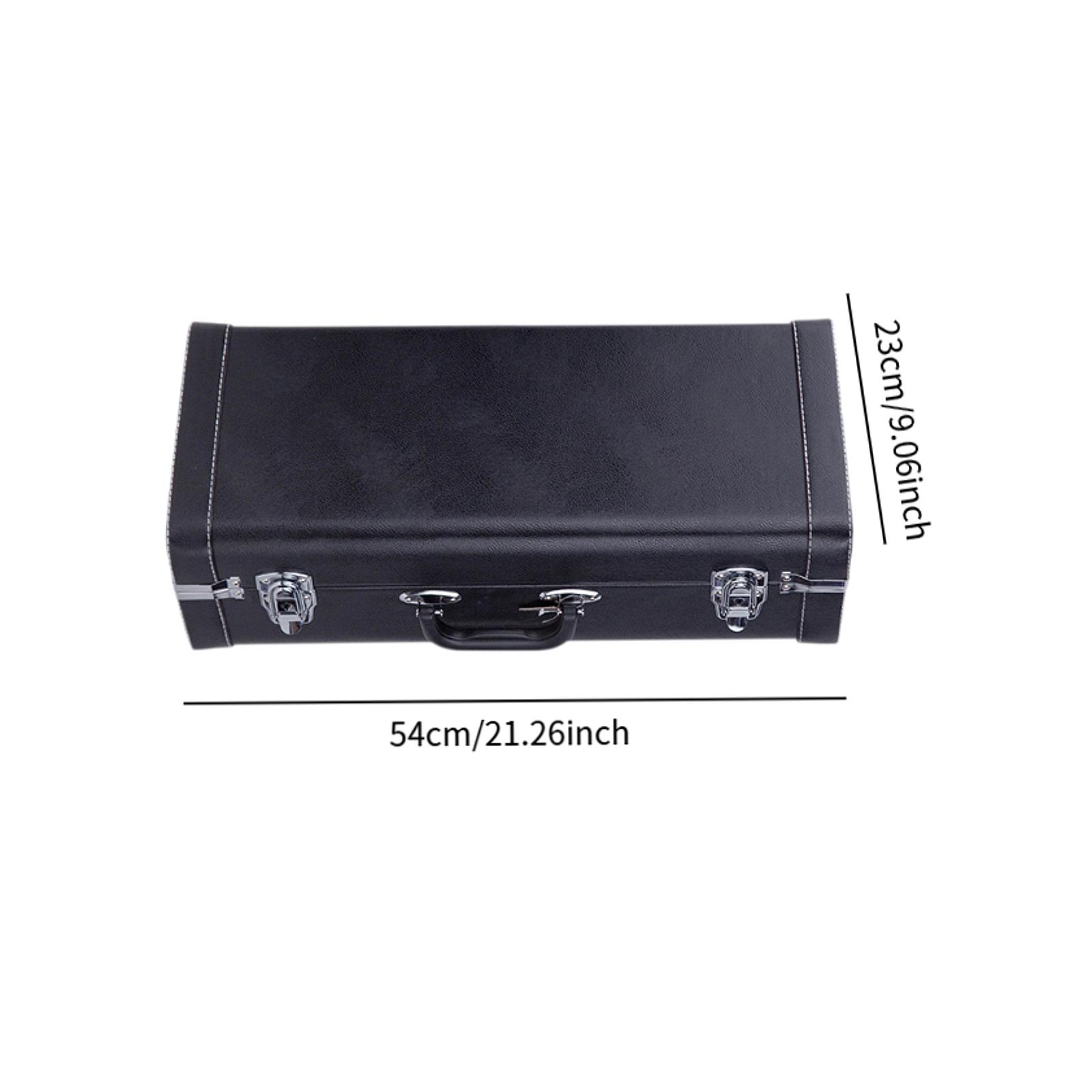 

Alto Saxophone Case Accessory Sturdy Storage Bag Lightweight with Handle Protective Durability Premium Accessory чорний