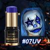 SAM SUGAR UV Glow Face and Body Paint Stick Neon Blacklight Painting Makeup Crayon for Halloween Festival Rave Party Stage Cosmetics