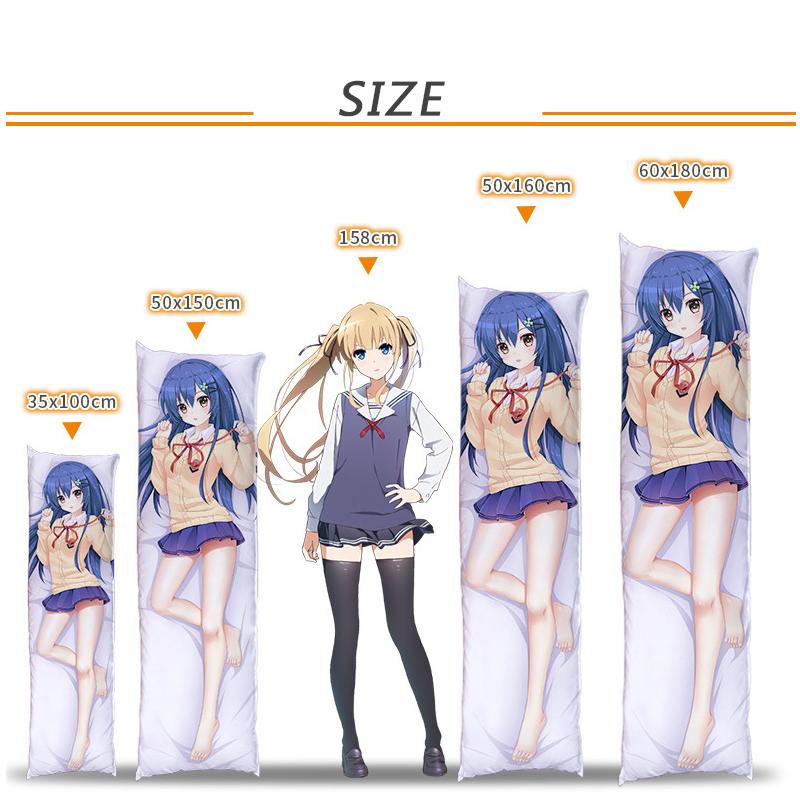 DIY Custom Made Anime Dakimakura Long Pillow Life Size Cushion Hugging Body for Sleeping Sexy Girl Adult Pillowcase Dropshipping