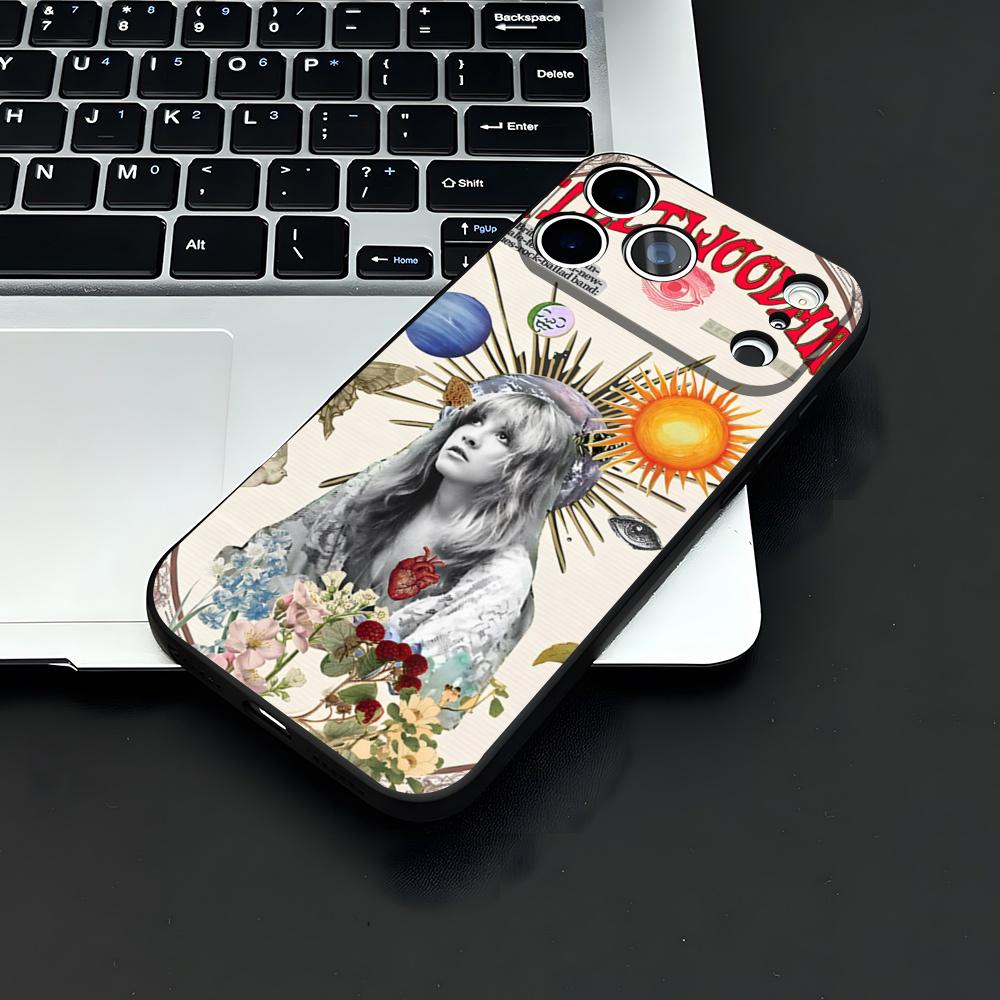 

Band Fleetwood Mac Phone Case For IPhone 17 Air 16 E Pro Max 15 14 13 Mini 12 Pro 11 Max Plus Black Soft Shell iPhone 16 Pro
