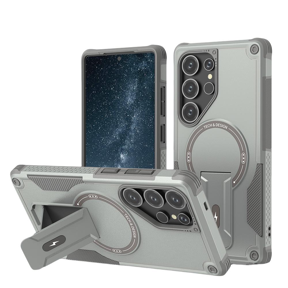 

Прочный чехол для телефона повышенной прочности для Samsung Galaxy S25 Ultra Edge S24 Plus A16 A56 5G A55 A15 A36 A26 A35 A54 A14 Чехлы-подставки Galaxy A14 5G серый