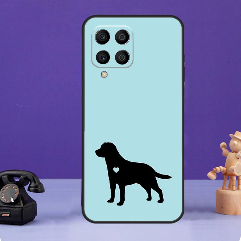 Cartoon Golden Retriever Dog Case For Samsung Galaxy M12 M32 M52 M56 M06 M16 M36 M54 M34 M14 M35 M55 M15 M11 M31 M13 M53
