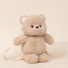 Zaino peluche Duo Gatto e Pecora che Corrono con Bambole Orso e Ape