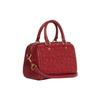 Coach Rowan 15 Signature Embossed Pattern Letter Logo Smooth Calfskin Shoulder Crossbody Tote Mini Women Handbags Red CC944-IMF8Q