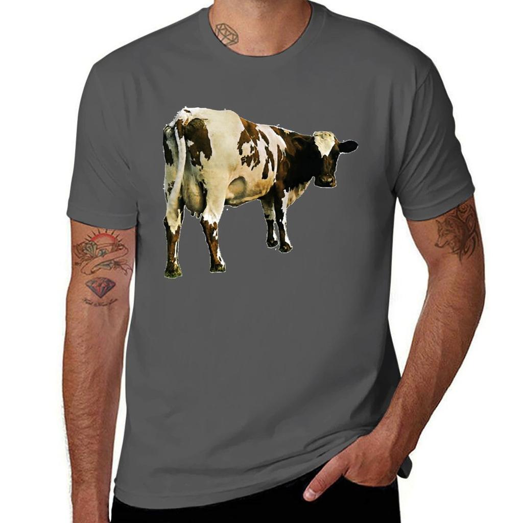 Atom Heart Mother Classic T Shirt T-Shirt Heavyweights Animal Prinfor Boys Funnys Plus Sizes Workout Shirts for Men
