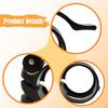 41mm Bike Seat Post Clamp Spare Part, Accessory, Lightweight, Easy to Install Tube Clip for