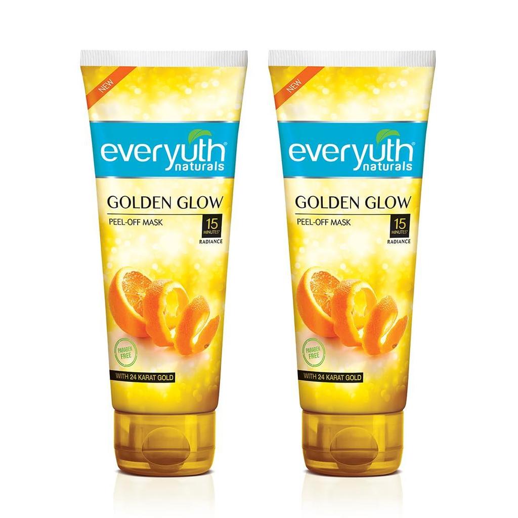 Everyuth Naturals Golden Glow Peel-Off Mask 100 G (Pack Of 2)