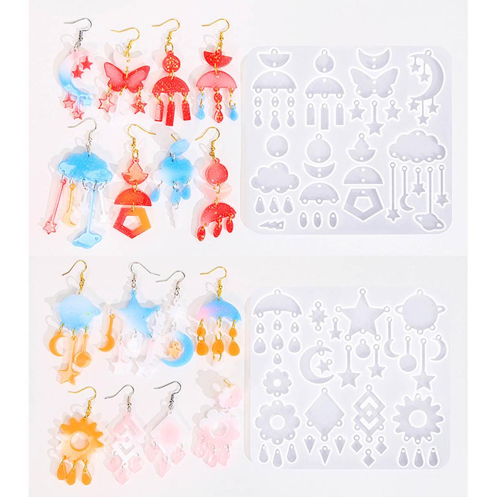 Schmuckherstellungsform für Anhänger Schöne individuelle Schmuck Silikonform für Schmuckdesigner und DIY-Enthusiasten