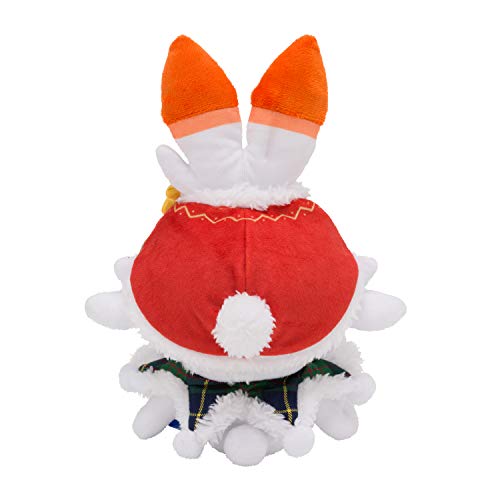 Pokémon Center Original Plush Toy Pokémon Christmas Wonderland Scorbunny 21 x 17 x 10 cm (H x W x D)